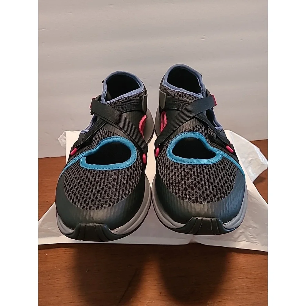 Columbia Women's Wildone Wander Shoe Hikers Black Mesh Size 10 Black Blue Pink‎ - Picture 3 of 8